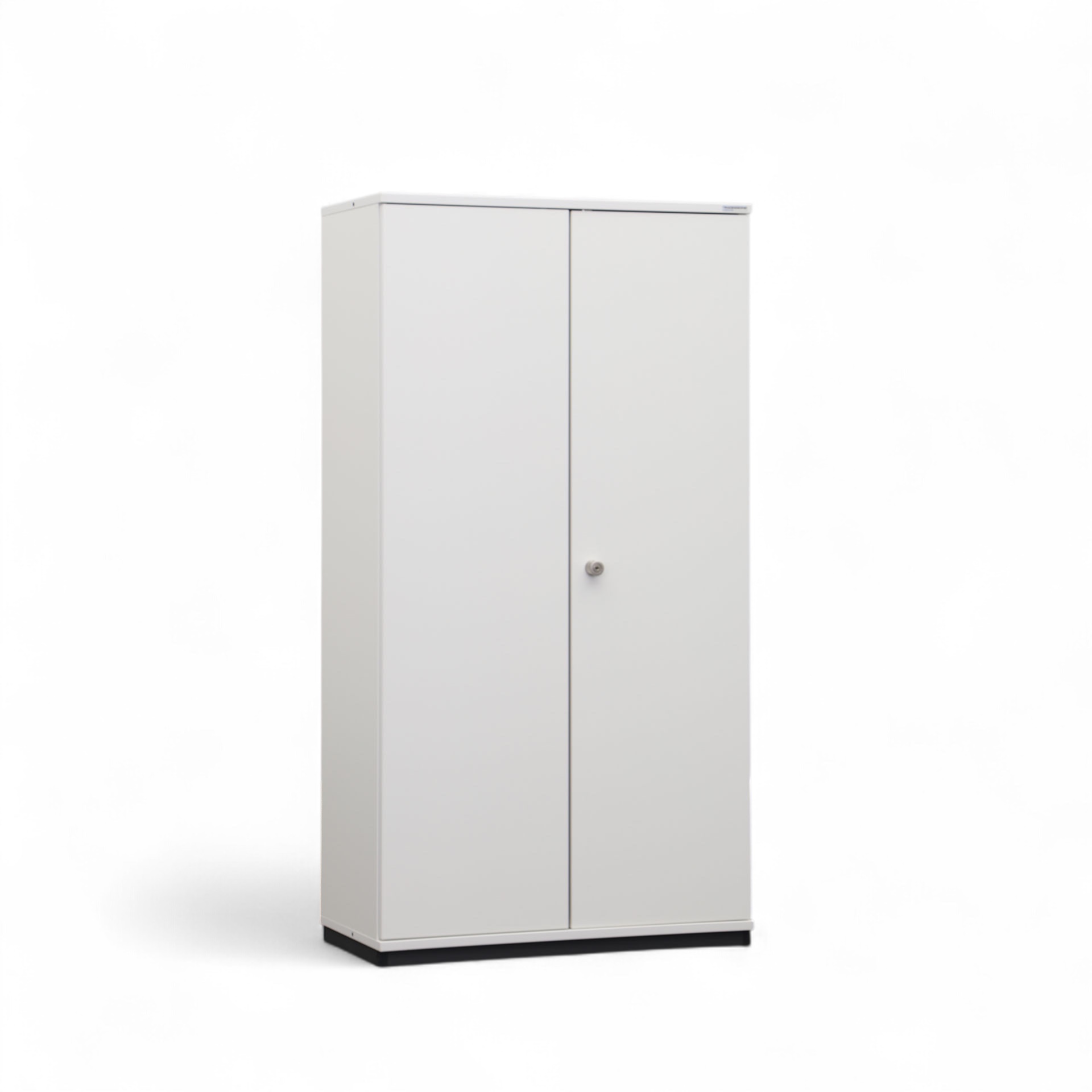 Armoires à portes battantes Tradingzone Smartline Blanc, avec clé, Nouveau