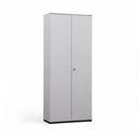 Armoires à portes battantes Tradingzone Smartline (Gris clair, Nouveau, avec clé)