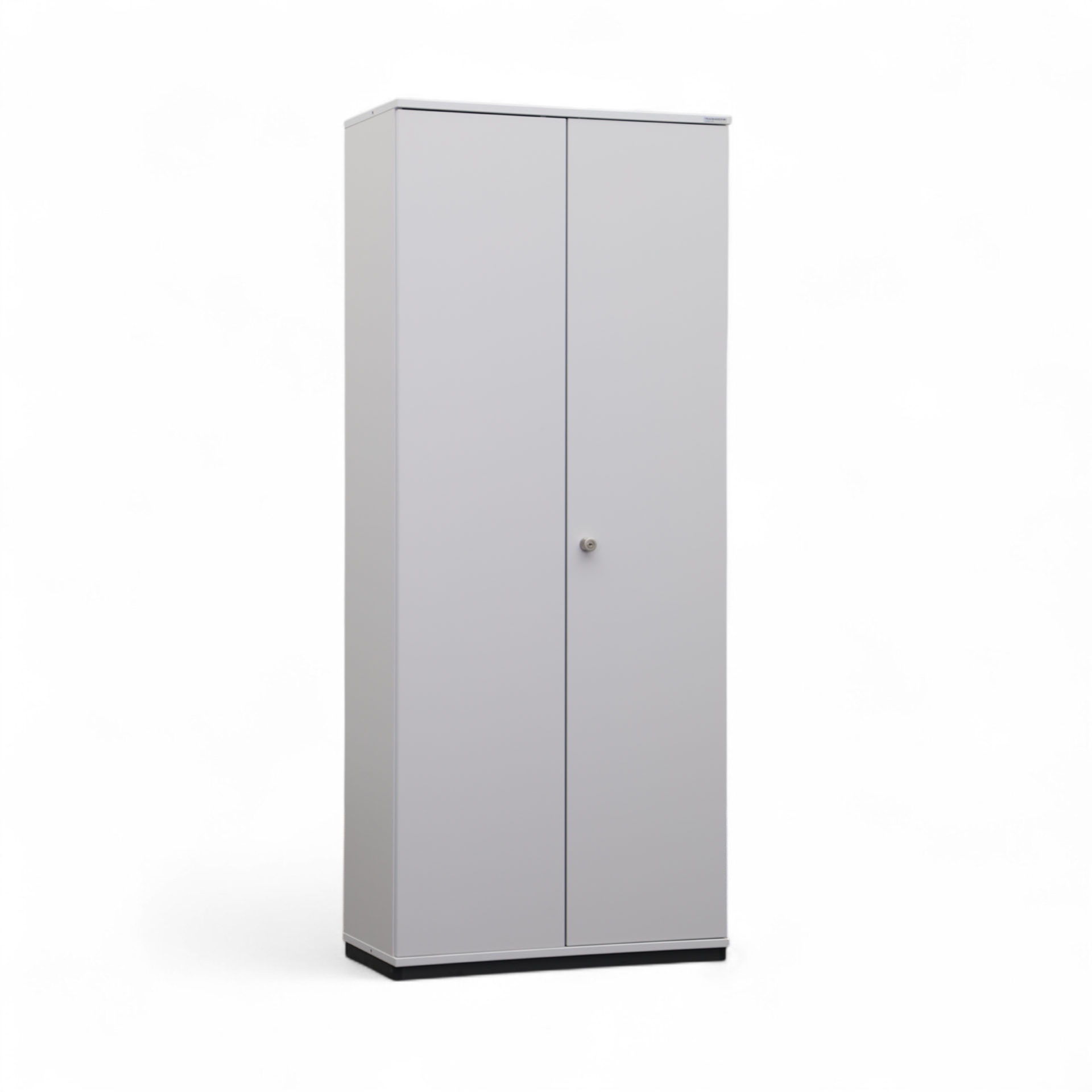 Armoires à portes battantes Tradingzone Smartline Gris clair, avec clé, Nouveau