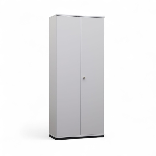 Armoires à portes battantes Tradingzone Smartline (Gris clair, Nouveau, avec clé)