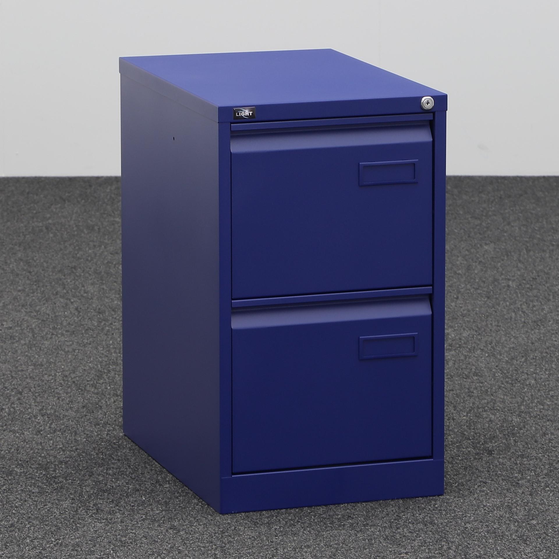 Hängeregisterschränke Bisley Light (Blau, Neu, Mit Schlüssel)