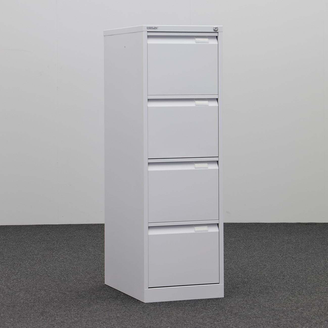 Hanging file cabinets Bisley Original (Light gray, Normal used, With key)