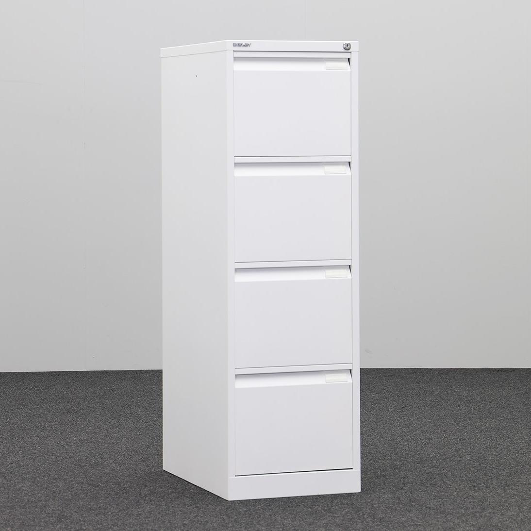 Hängeregisterschränke Bisley Original (Weiss, Neu, Mit Schlüssel)