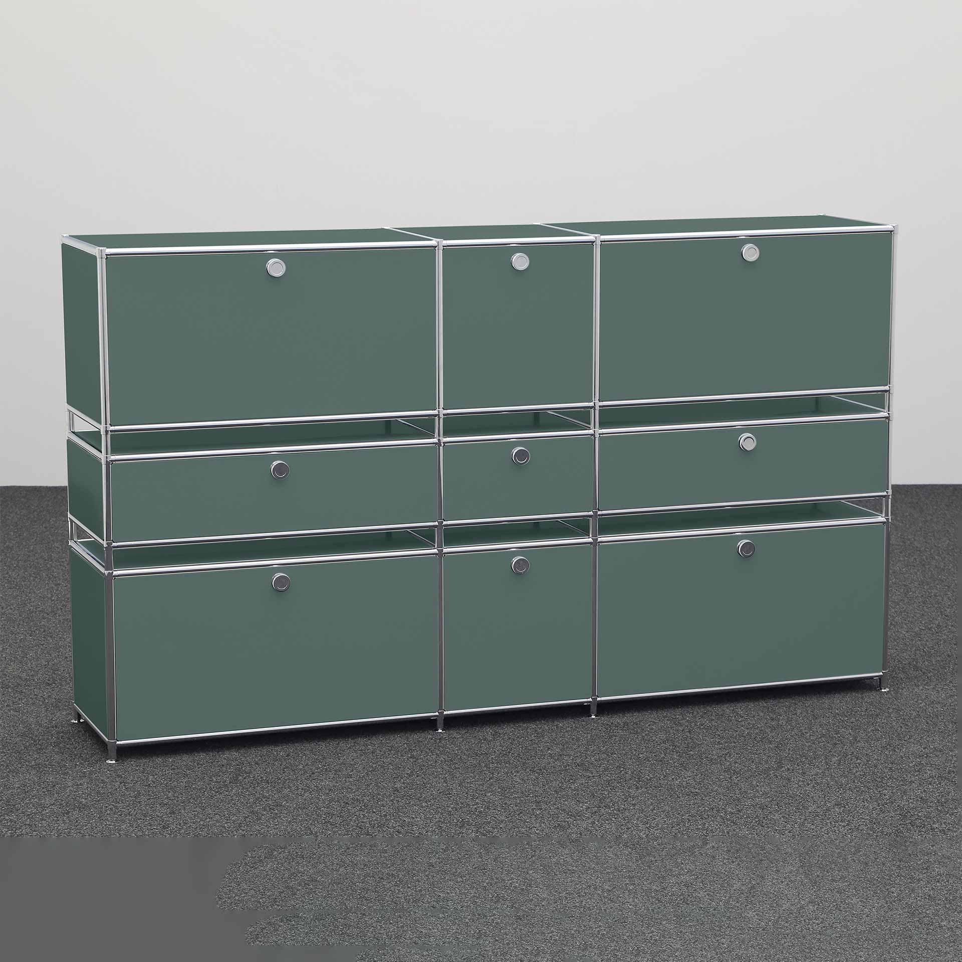 Image of Highboard System4 190.0 x 40.0 cm, Grün, Neu - Ideal für zeitloses Design