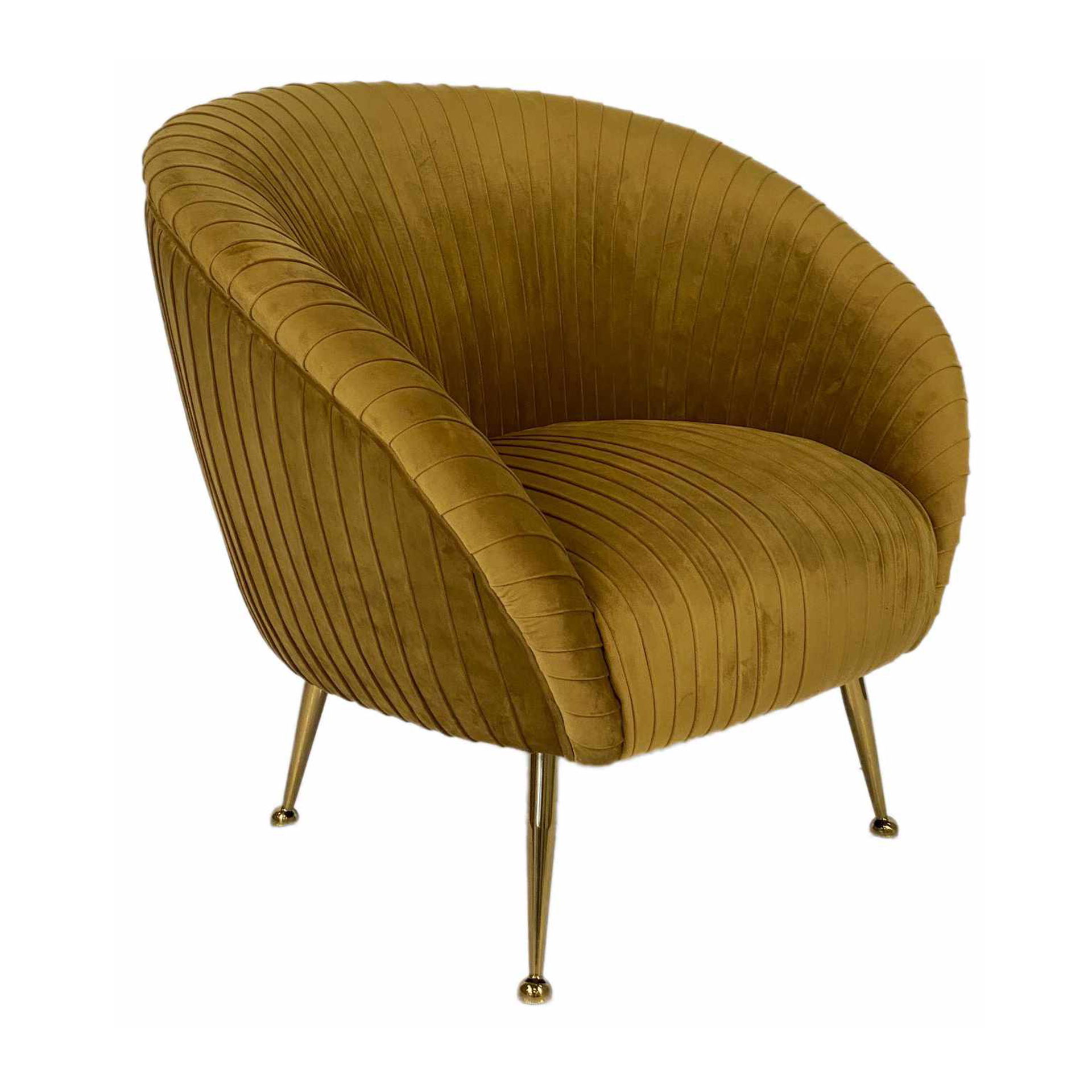 Sessel Vintage Sessel BR Collection Venedig, 79.0 x 77.0 cm, Gold, Neu, Eleganz & Komfort - Ideal für entspannte Stunden