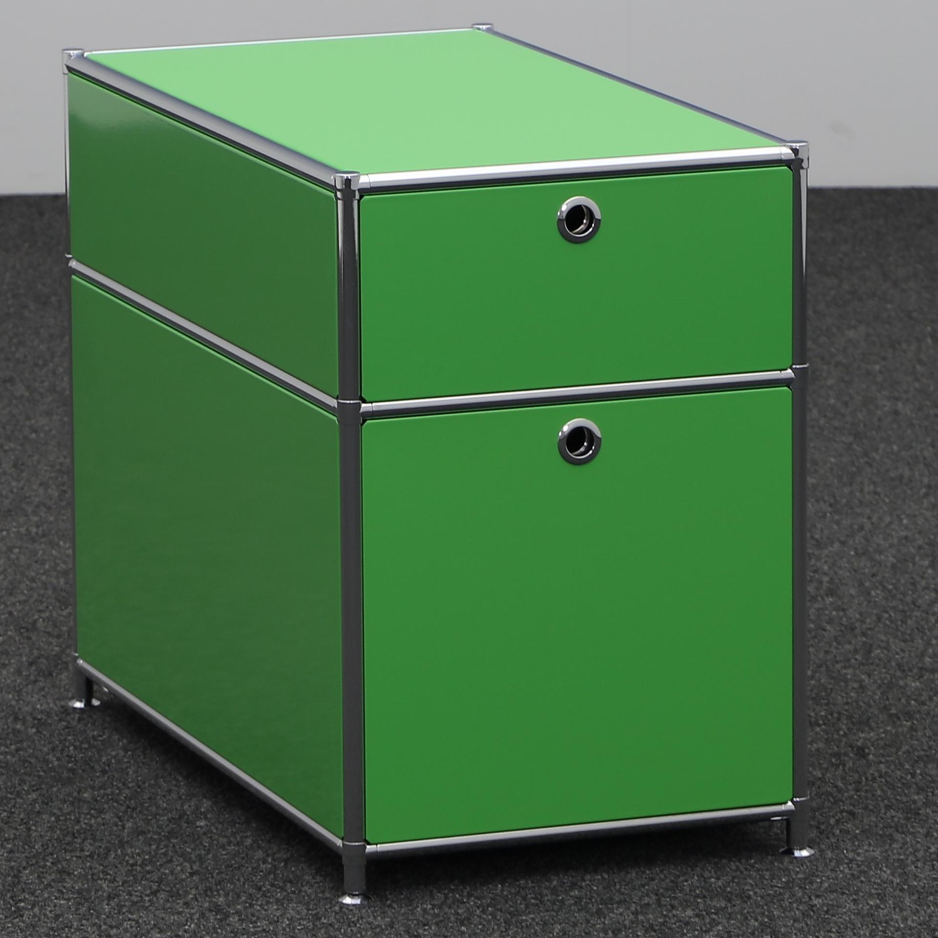 Standcontainer System4, Grün, ohne Schliesszylinder, Neu – Ideal für leichte Aufbewahrung
