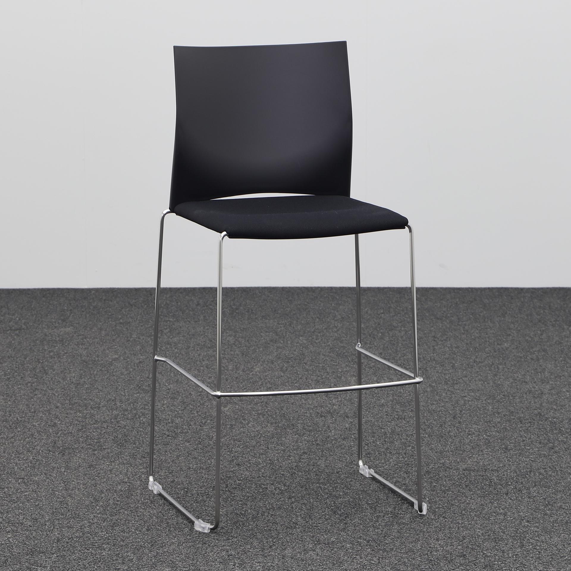 Tabouret de bar Milani Wendy noir (Nouveau)