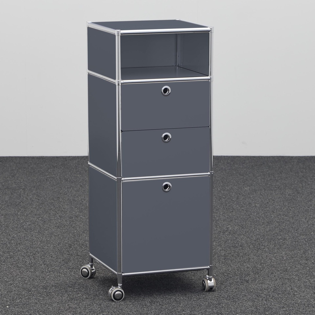 Büro Caddys System4 (Neu, Anthrazit)