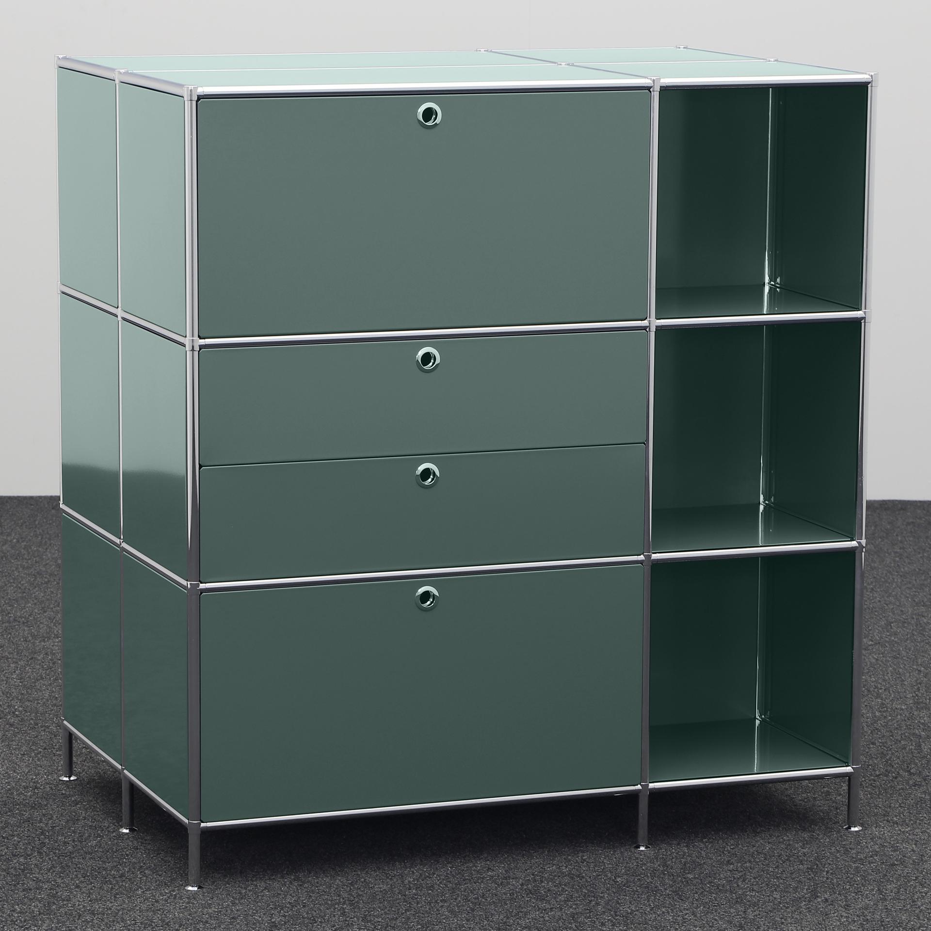 Image of Highboard System4 114.0 x 77.0 cm, Grün, Neu - Ideal für zeitloses Design