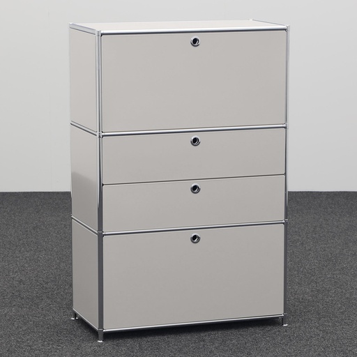 Highboard System4 (Neu, Hellgrau)