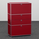 Highboard System4 (Rot, Neu)