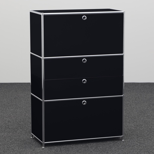Highboard System4 (Neu, Schwarz)