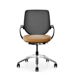 Bürodrehstuhl Giroflex 313-4039 (Braun, Sehr gut)
