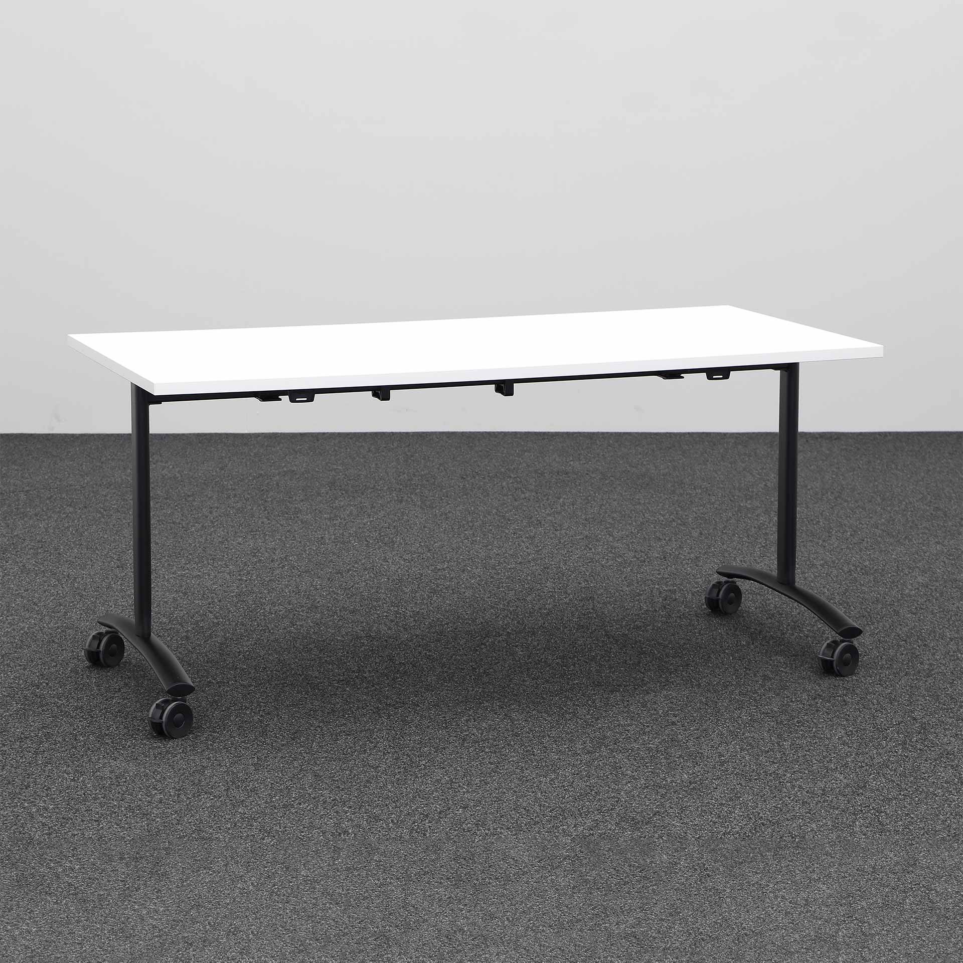Klapptische IBEBI Piano (Weiss, Sehr gut, 160x80, Anthrazit)