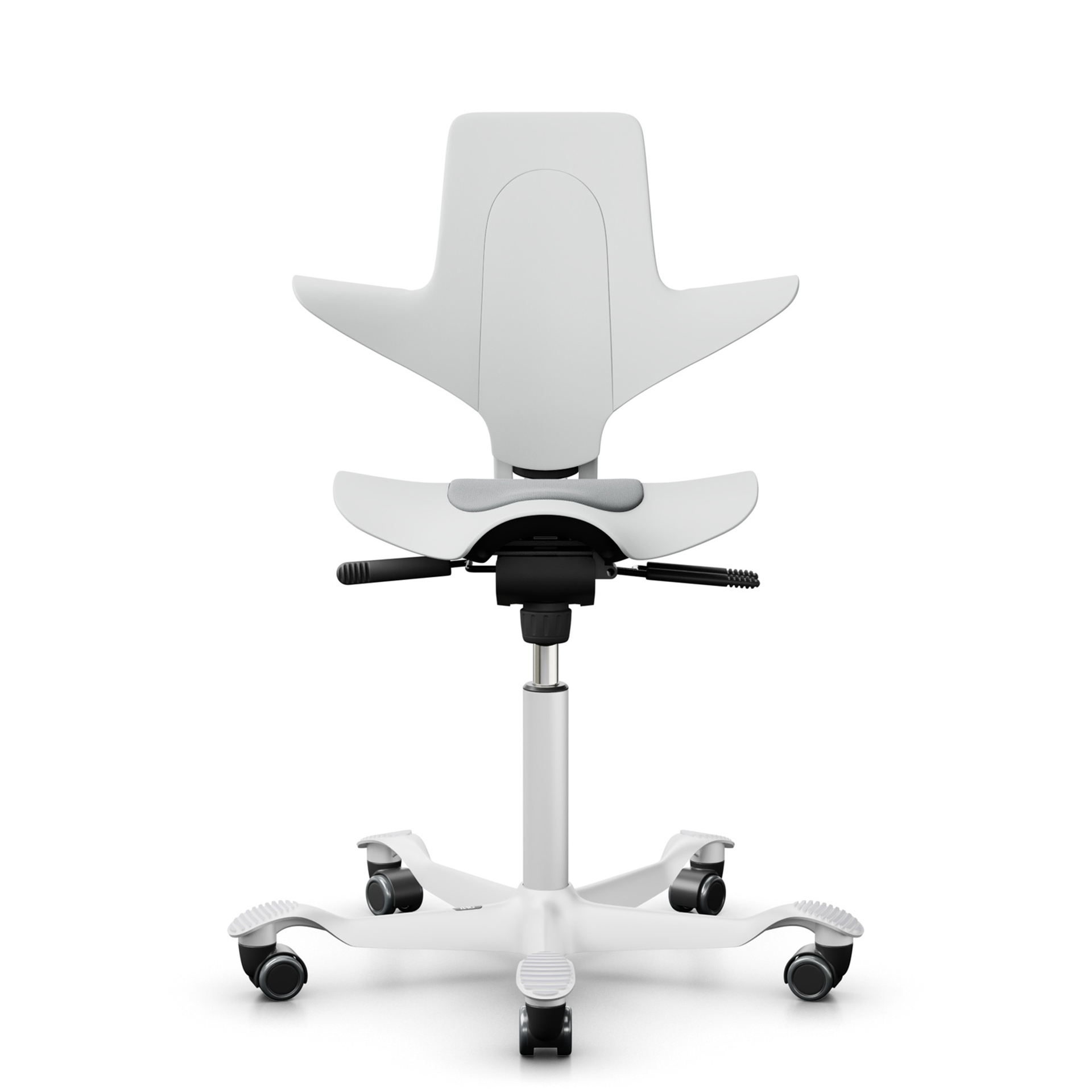Ergonomischer Bürostuhl HAG CAPISCO Puls 8010   (Weiss, Neu)