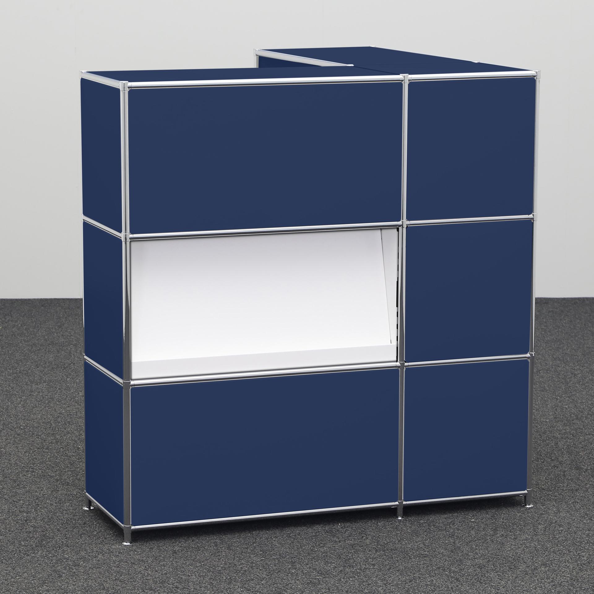 Empfangstheken System4 (Blau, Neu)