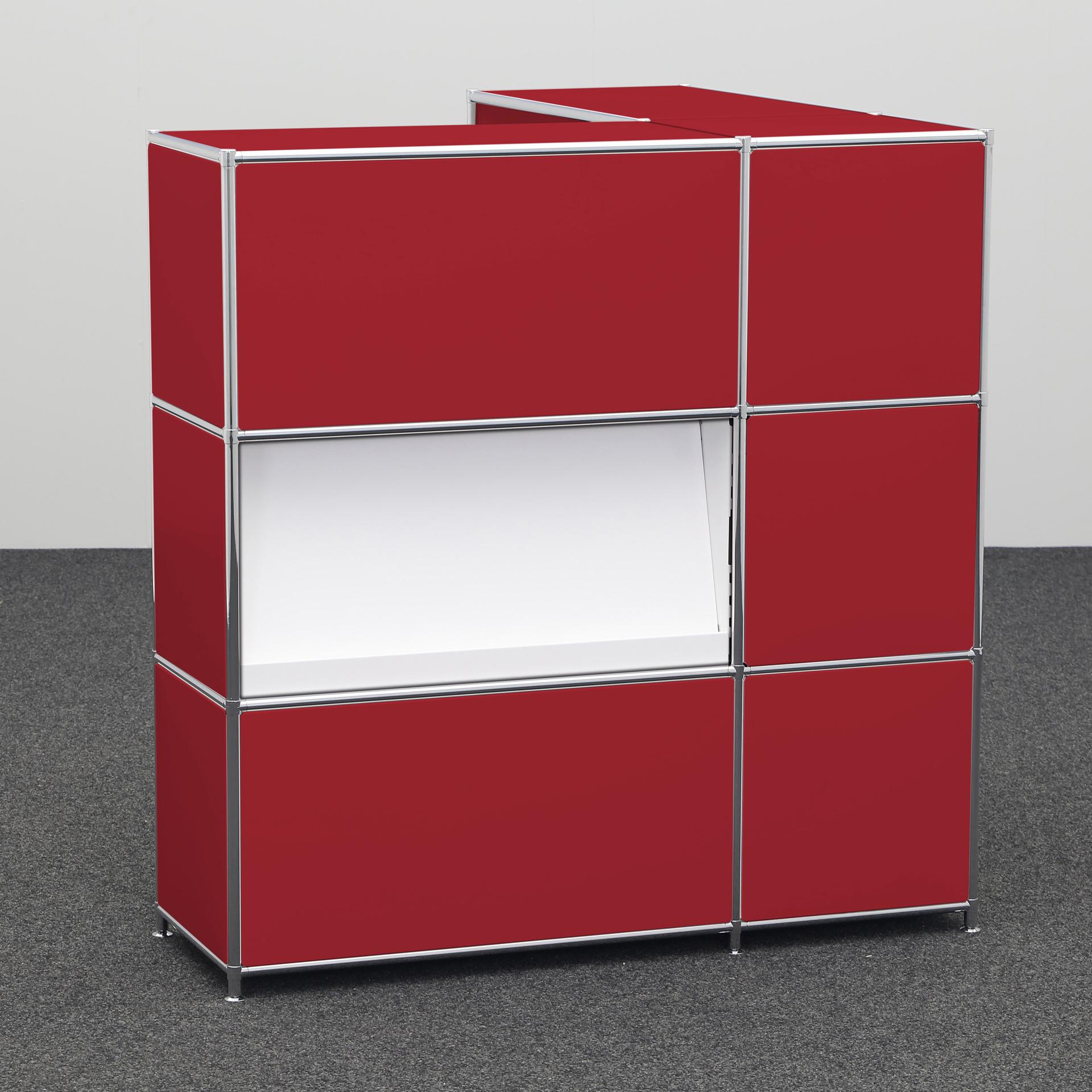 Image of Empfangstheken System4, Rot, Neu - Elegant & Stilvoll