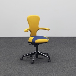 Sedia girevole da ufficio Sedie da trasloco (Giallo, Nuovo)