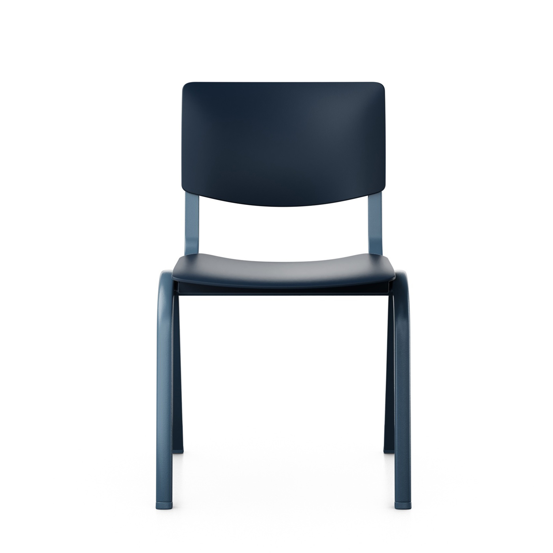 Siège en plastique HAG Celi 9100 Bleu sans accoudoirs, Nouveau - parfait pour le bureau et la réception