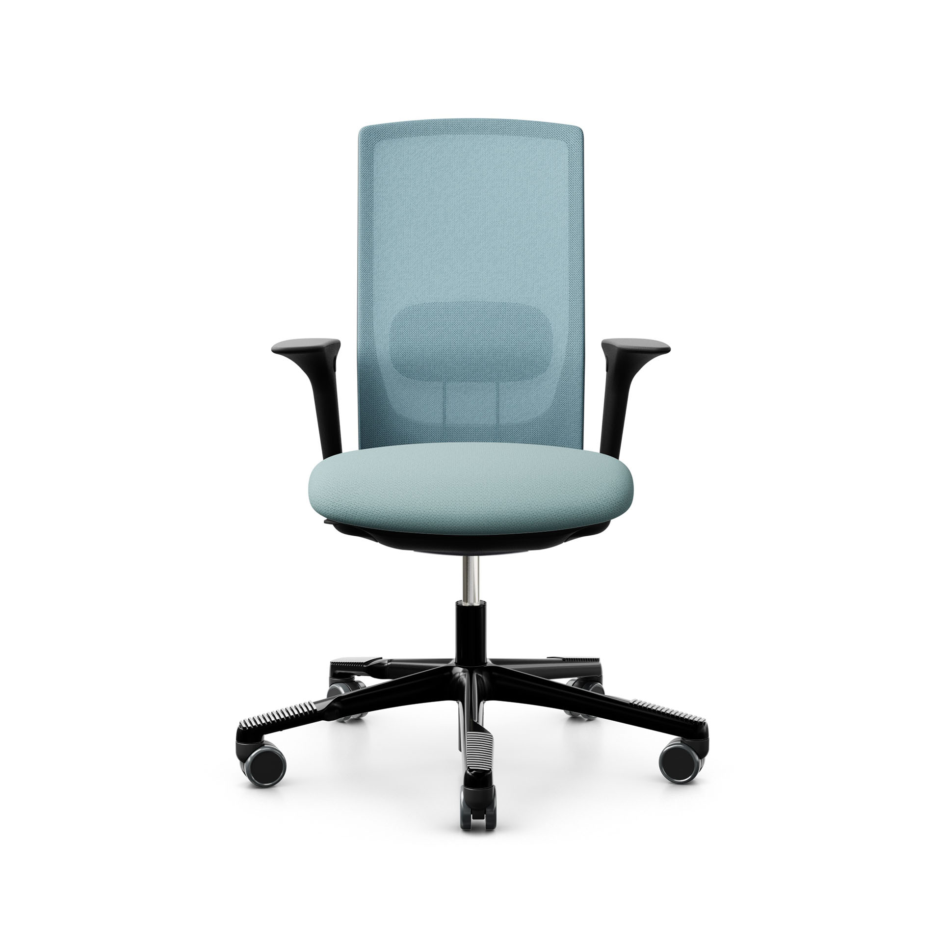 Image of Bürodrehstuhl HAG Futu Mesh 1100-S mit 2D Armlehnen, Hellblau, Neu, Ergonomischer Stuhl - ideal für flexibles Arbeiten