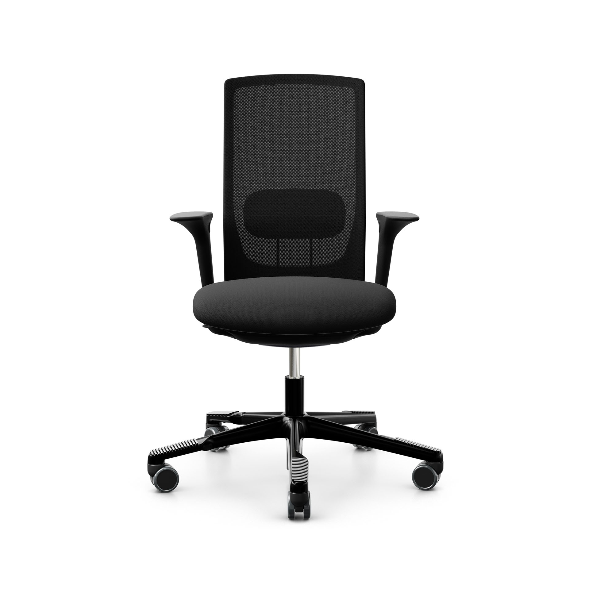 Image of Bürodrehstuhl HAG Futu Mesh 1100-S mit 2D Armlehnen, Schwarz, Neu, Ergonomischer Stuhl - ideal für flexibles Arbeiten