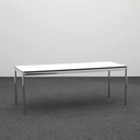 Designtisch USM Haller (Lichtgrau, Normal gebraucht)