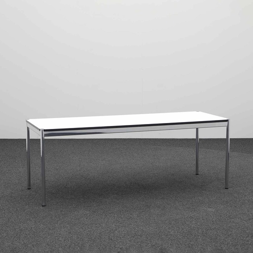 Designtisch USM Haller (Lichtgrau, Normal gebraucht)