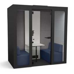 Salles de réunion Narbutas Silent Room M - poignée de porte à droite (Anthracite, Nouveau)