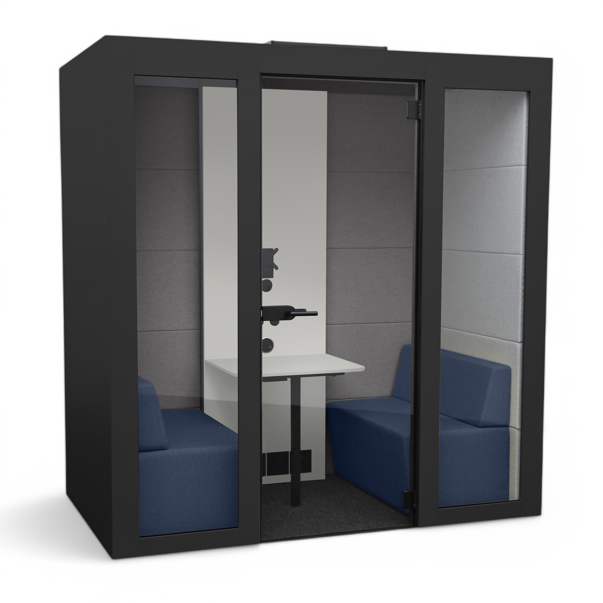 Salles de réunion Narbutas Silent Room M - poignée de porte à gauche (Anthracite, Nouveau)
