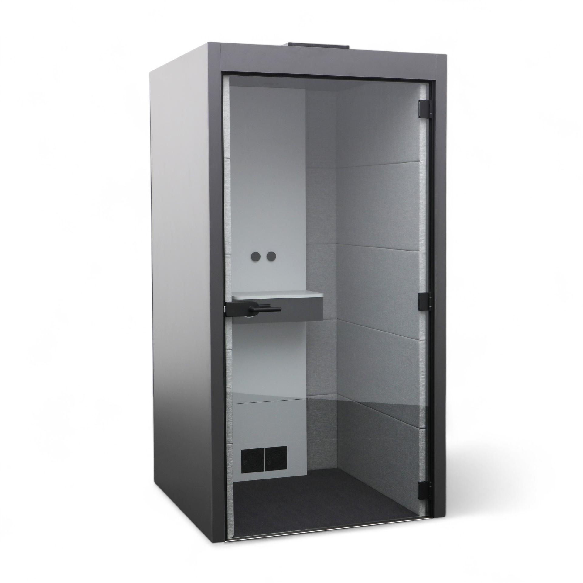 Telephone booths Narbutas Silent Room S - Door handle left (Anthracite, Good)