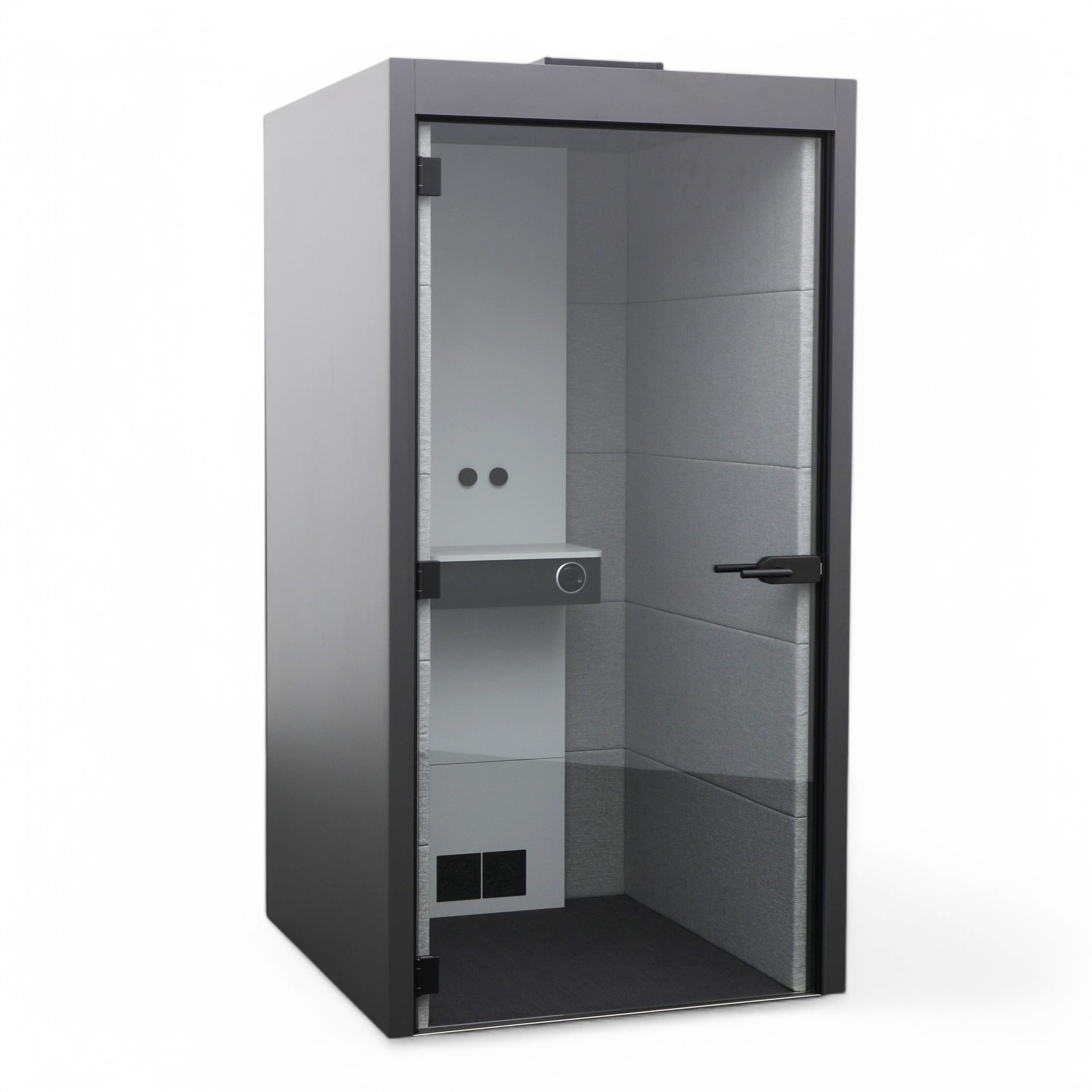 Telephone booths Narbutas Silent Room S - Door handle right (Anthracite, New)