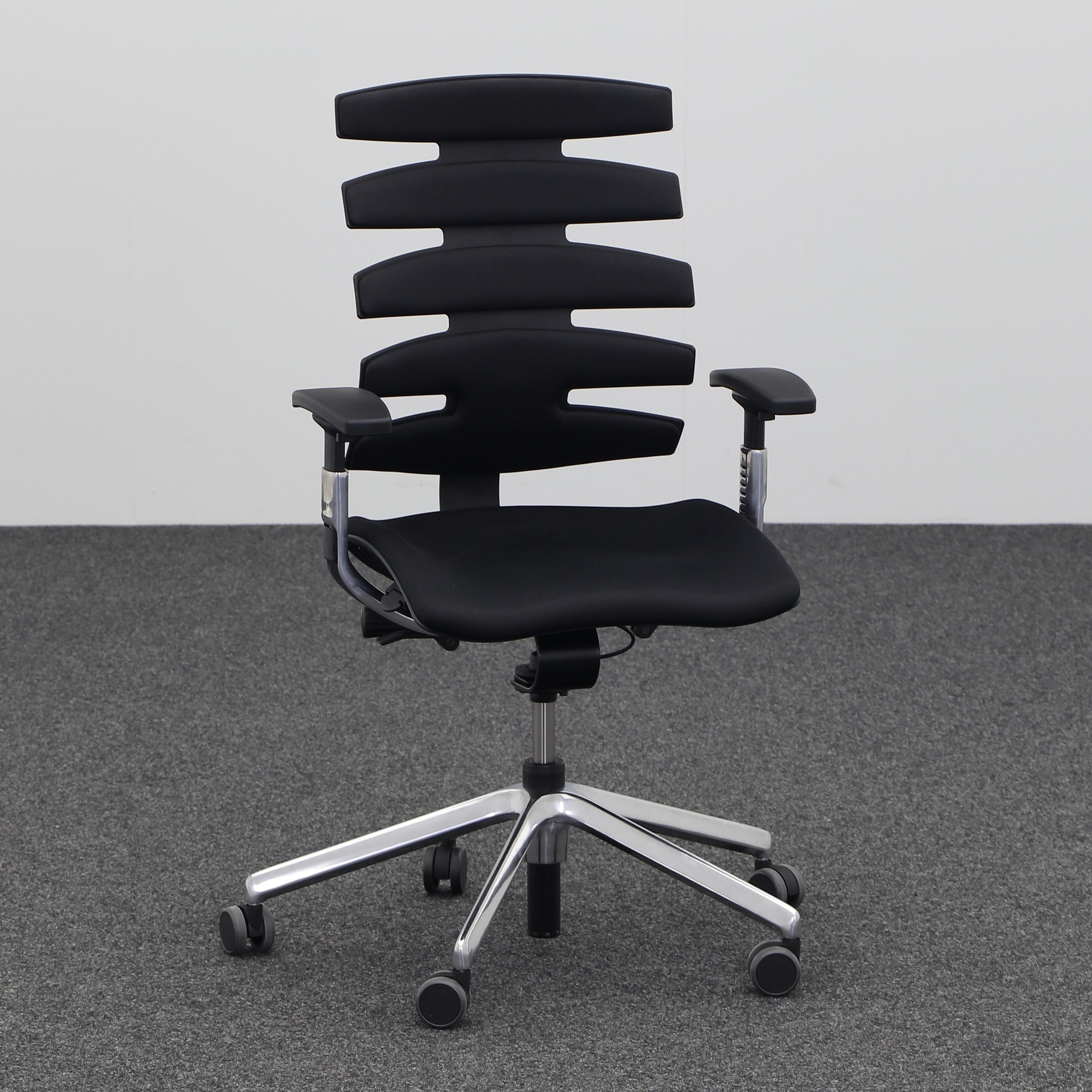 Bürostuhl SitagWave swissmade mit 3D Armlehnen, Schwarz, Neu, Ergonomischer Stuhl - ideal für flexibles Arbeiten