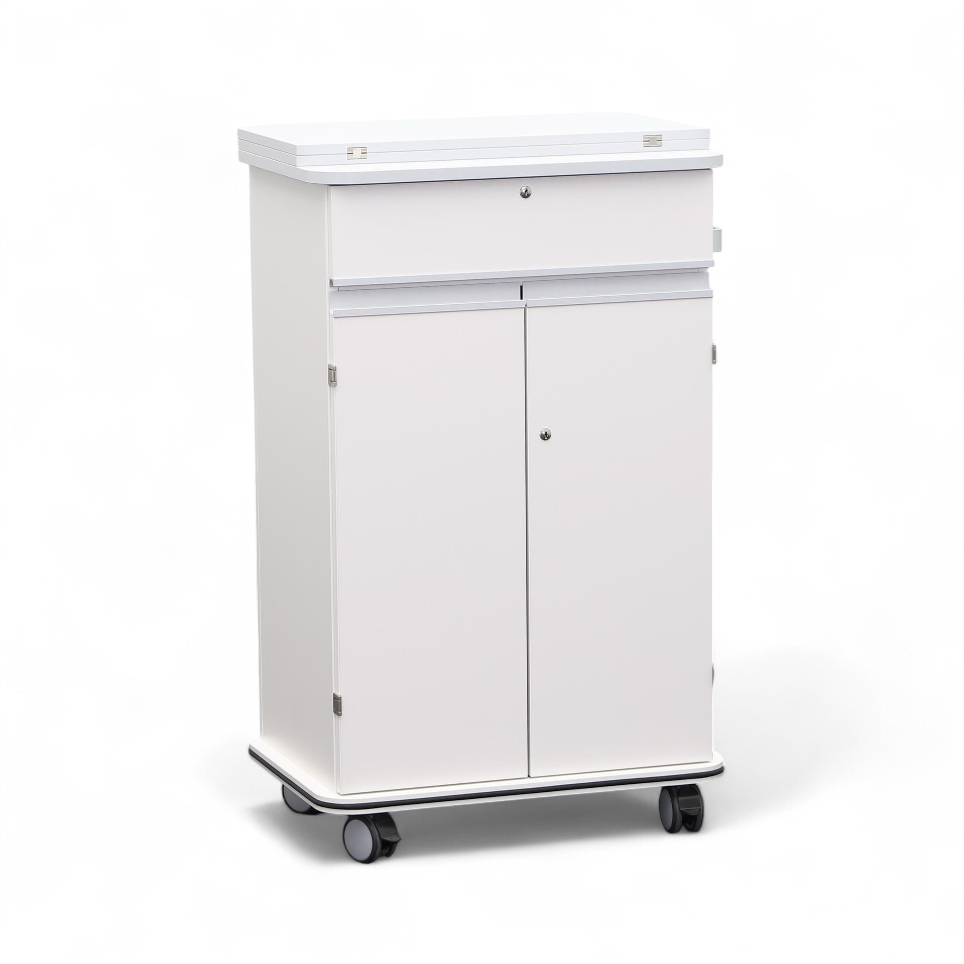 Haworth C3 office caddies - coffee station and more (Good, With key)