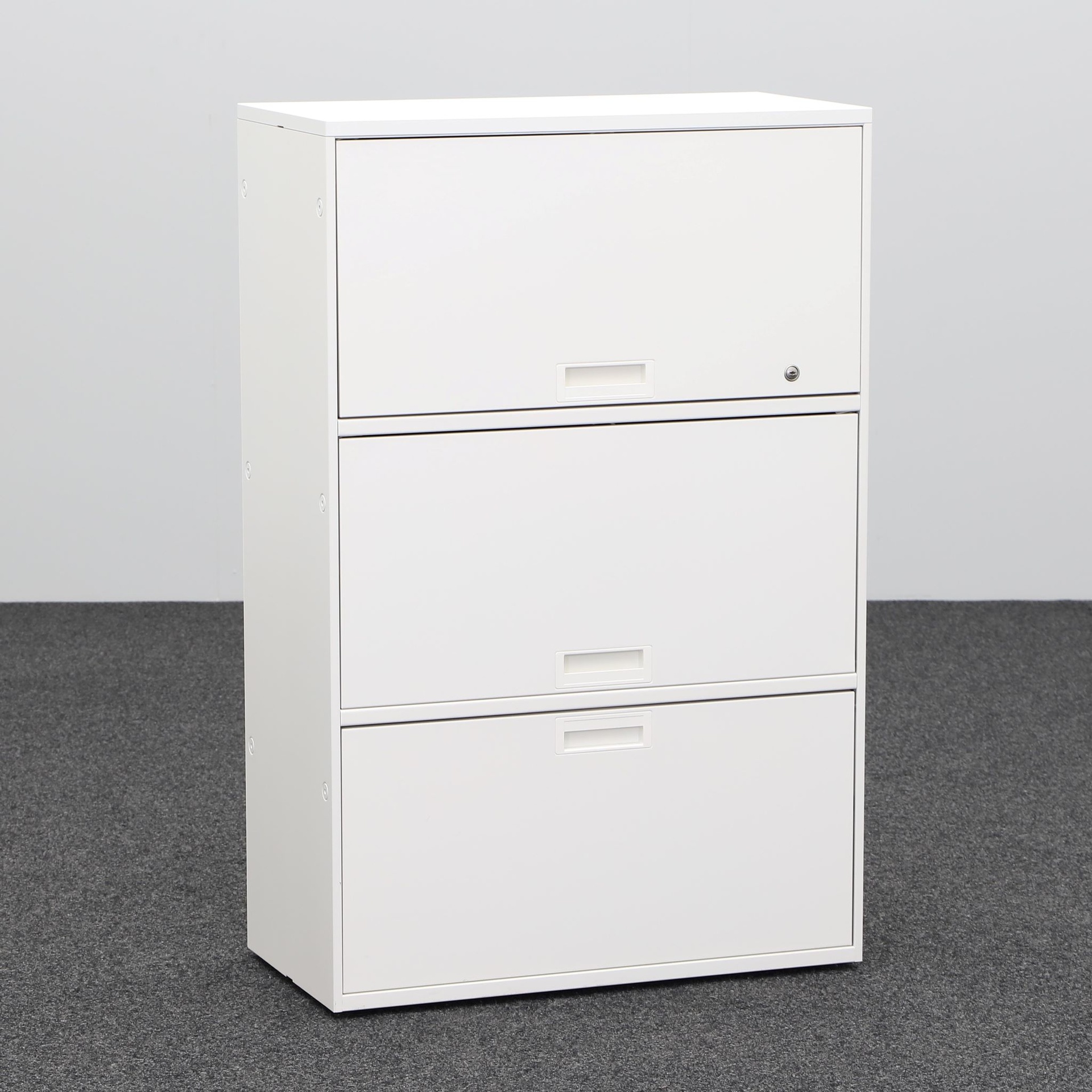 Aktenschrank Lista LO Qub Modul Schrank (Normal Gebraucht, Mit Schlüssel)
