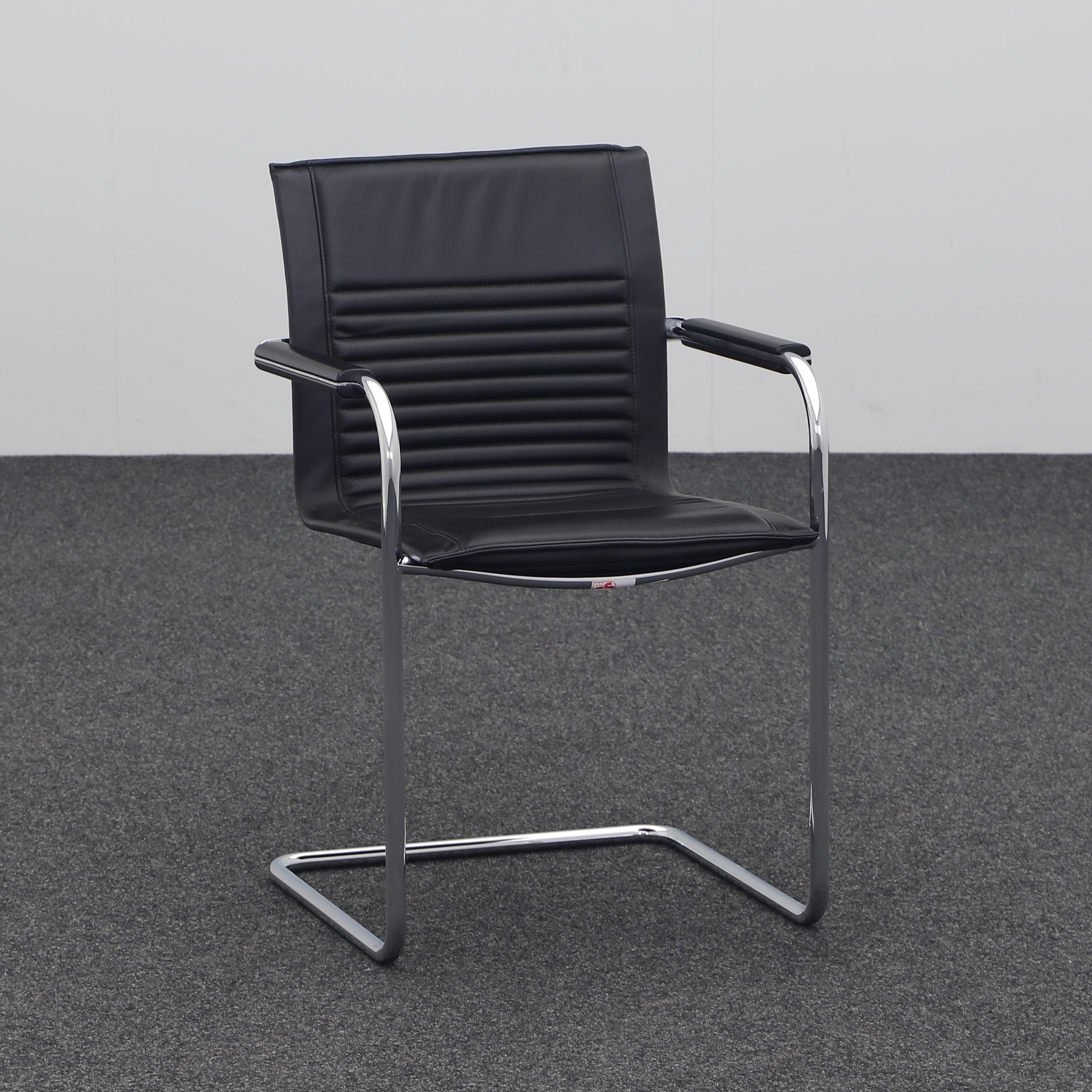Freischwinger Walter Knoll Art Collection mit Armauflagen Holz (Normal Gebraucht)