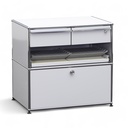 Beistellmöbel Container USM Haller (Gut, mit Schlüssel)