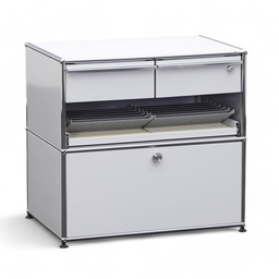 Beistellmöbel Container USM Haller (Gut, mit Schlüssel)