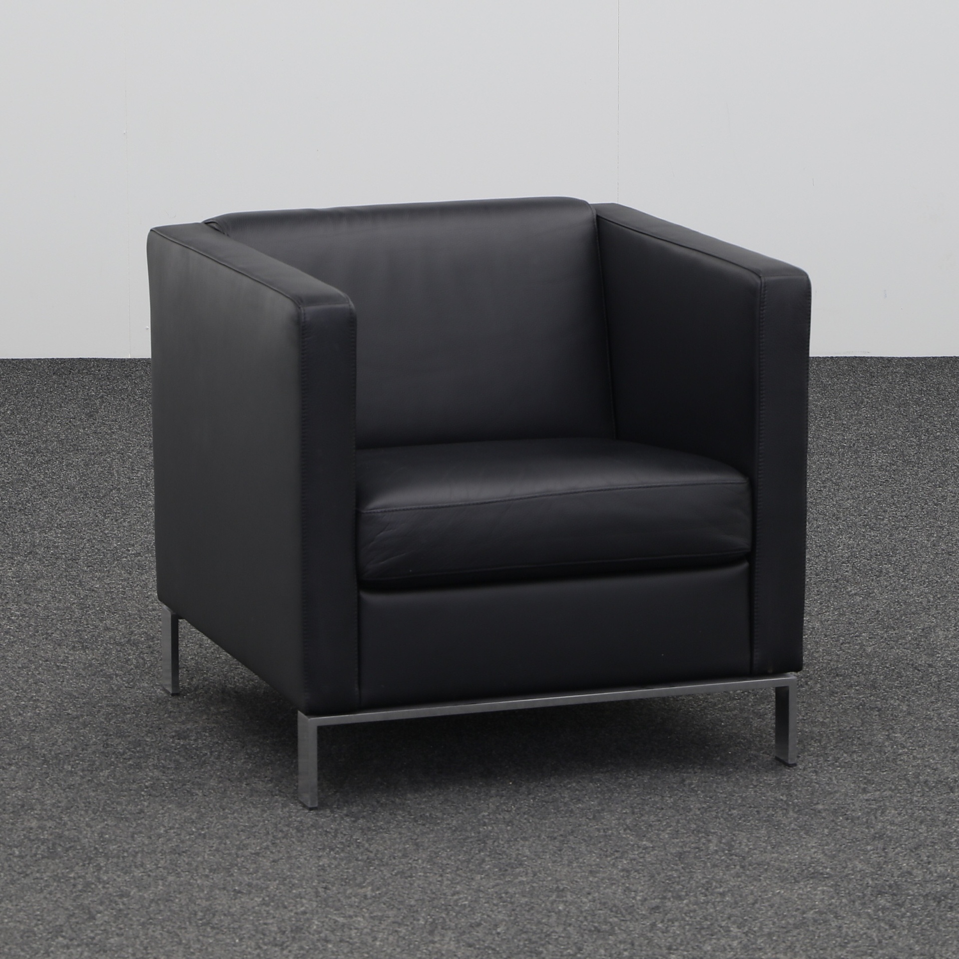 Lounge Sessel Walter Knoll Foster 501 Schwarz, Gut