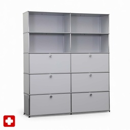 Highboard USM Haller (Gut, mit Transportschloss)