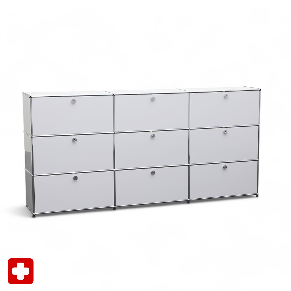 Highboard USM Haller (Gut, mit Transportschloss)