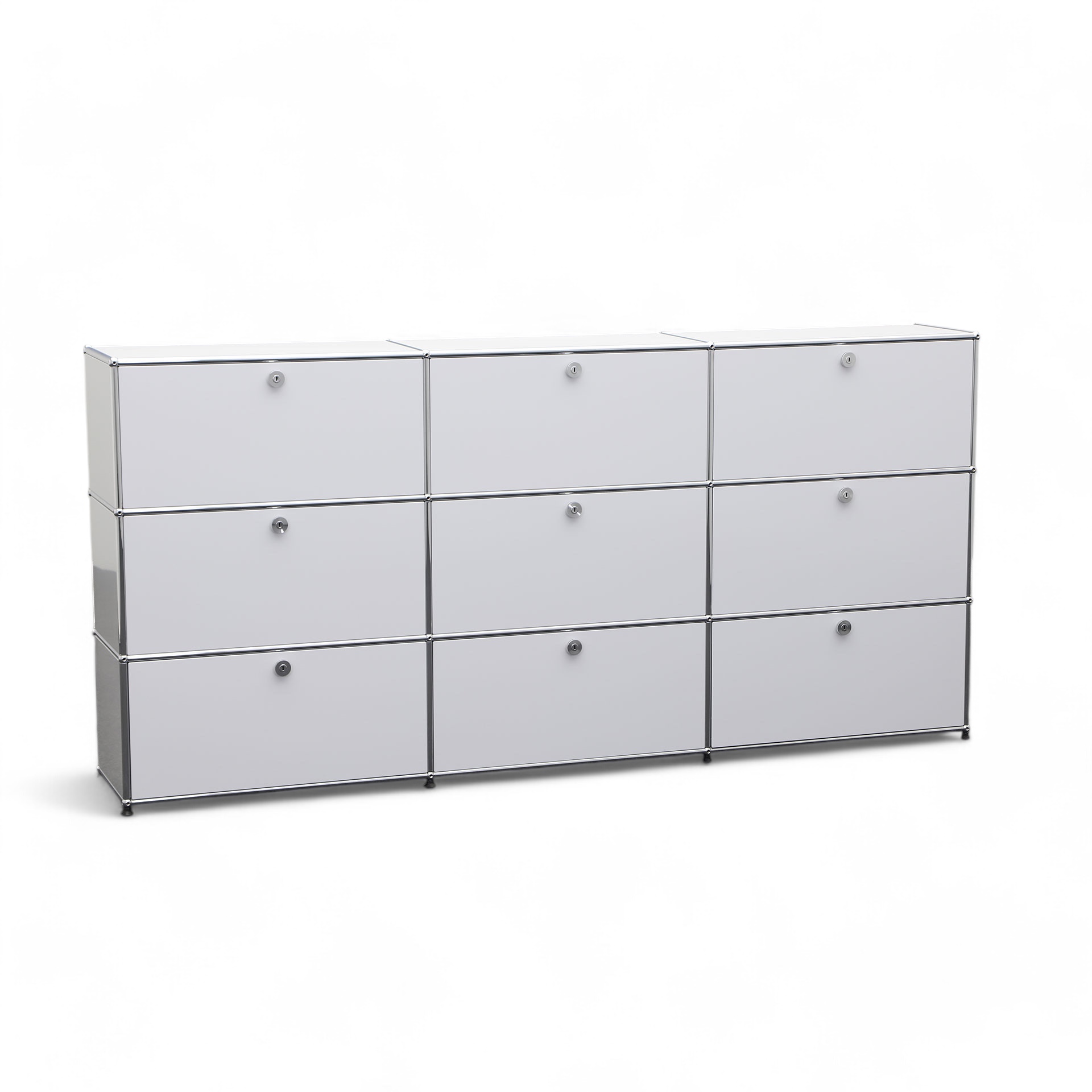 Modulschränke USM Haller (Gut, Ohne Schlüssel)