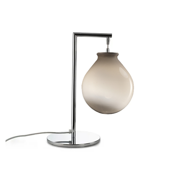 Murano Tischlampen Murano Balloon (Graubraun, Cromata)