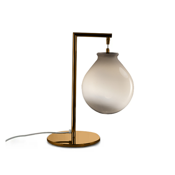 Murano Tischlampen Murano Balloon (Graubraun, Neu, Oro satinato)