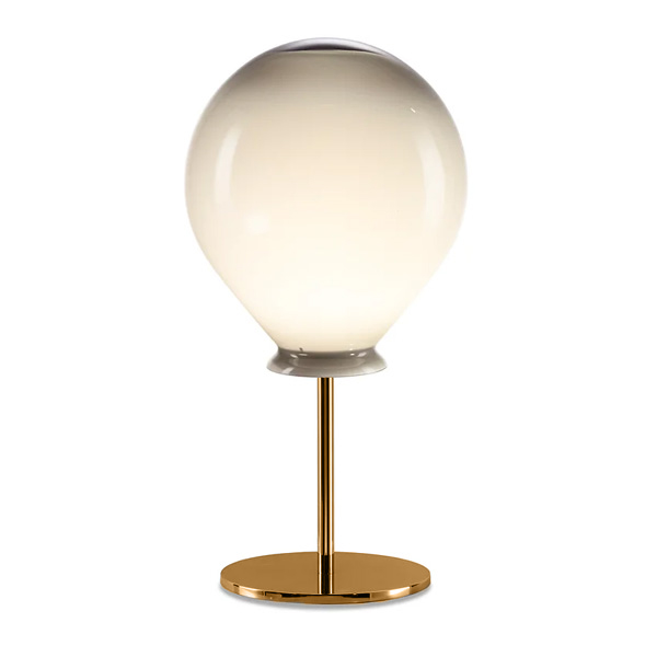 Murano Tischlampen Murano Balloon (Graubraun, Neu, Oro satinato)