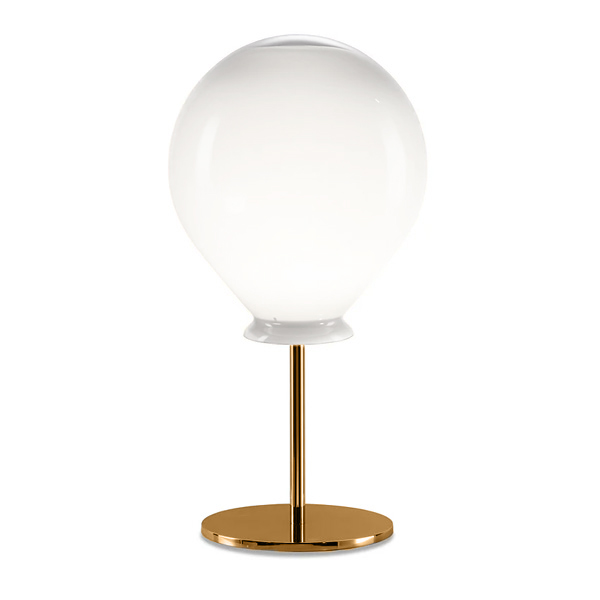 Murano Tischlampen Murano Balloon (Weiss, Neu, Oro satinato)