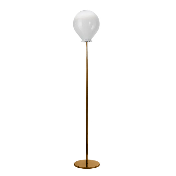 Murano Stehlampen Murano Balloon (Weiss, Oro satinato)