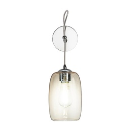 Murano Wandlampen Murano Bambù (Hellstrohgelb, Cromata)