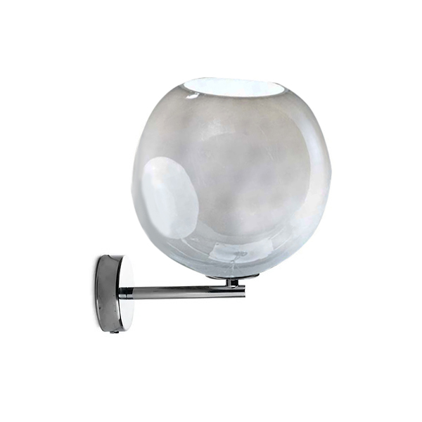 Murano wall lamps Murano Bolle (Silver gray)