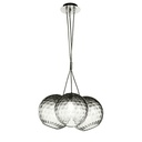 Murano Pendellampen Murano Bolle (Hellstrohgelb, Neu, Sosp. Mazzo 3L.)