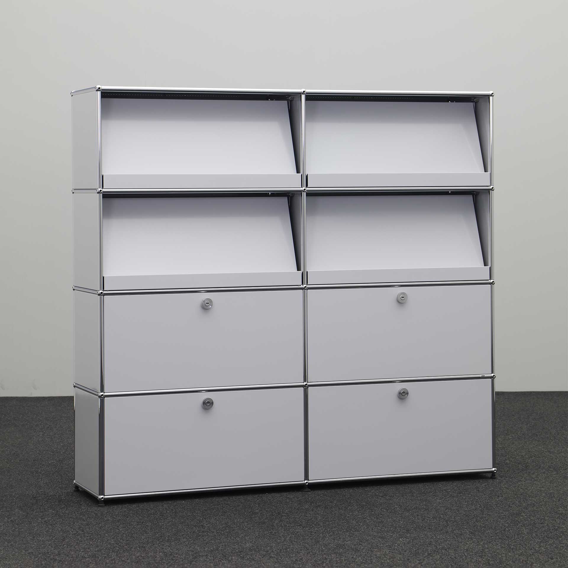 Modulschränke USM Haller (Gut, Ohne Schlüssel)